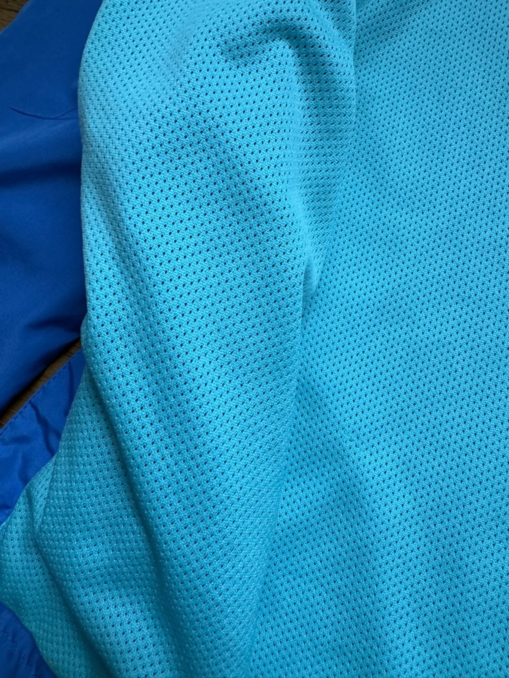 adidas Mint and Blue Lightweight Jacket - Picture 7 of 8